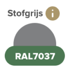 Stofgrijs beits +€150,00